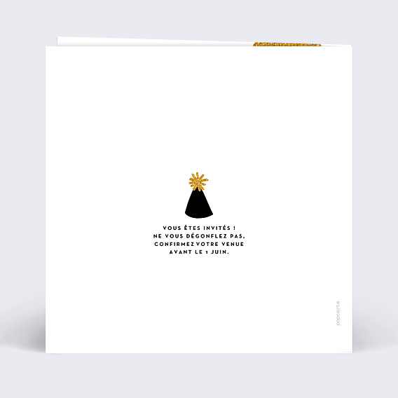 Invitation Anniversaire Adulte Adulte