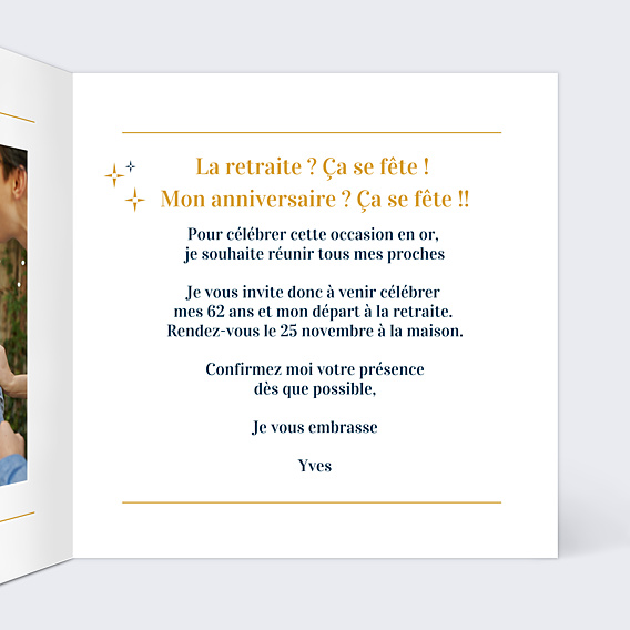 Invitation Toutes Occasions 2 en 1