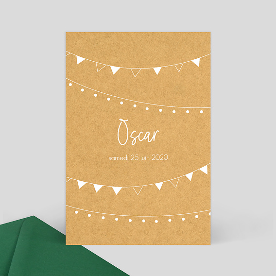 Faire-part Naissance Bienvenue