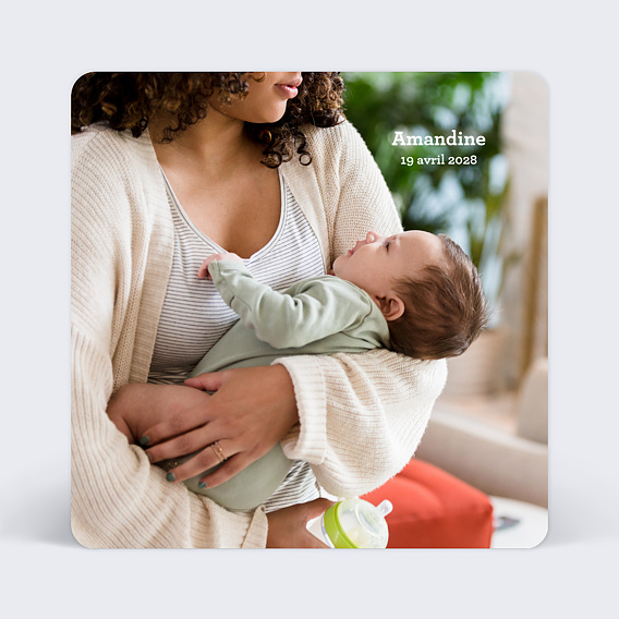 Faire part naissance Classique Photo