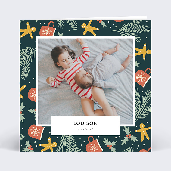 Faire part naissance Conte d'Hiver