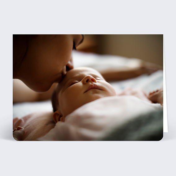 Faire part naissance Garçon Paysage