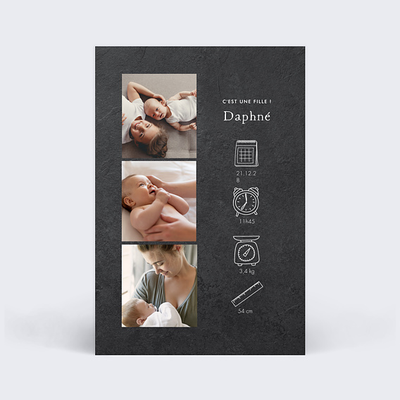 Faire-part Naissance Naissance faire part original photo