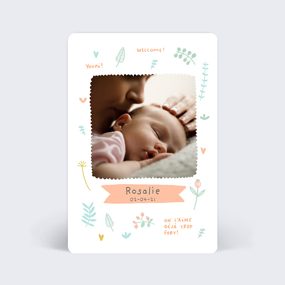 Faire-part Naissance Petite brindille