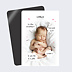 Faire-part Naissance Certificat nuages girly