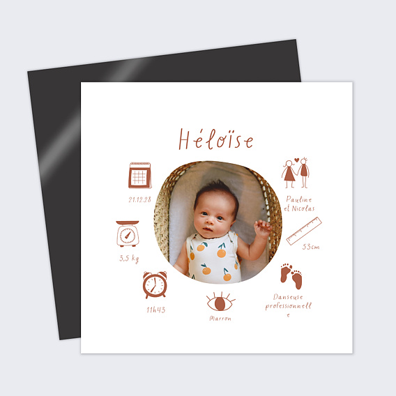 Faire part naissance Faire part naissance certificat fille