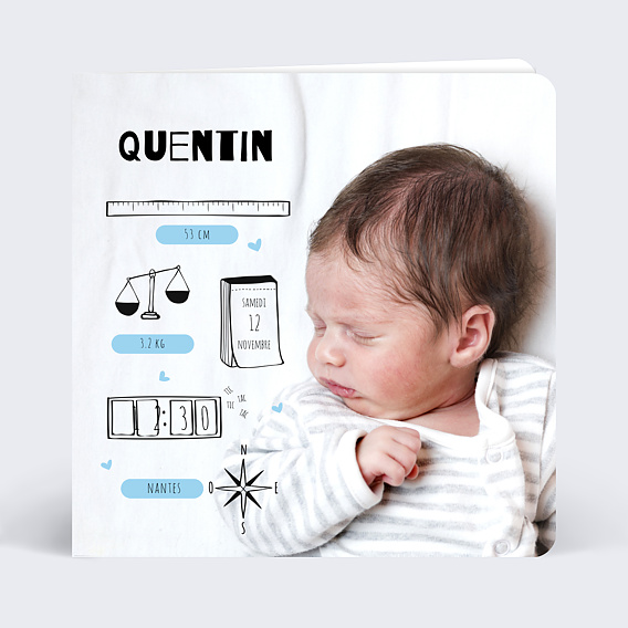 Faire part naissance Certificat Ville