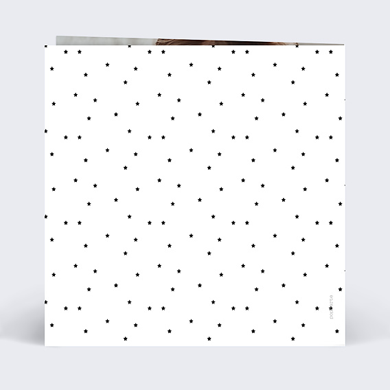 Faire-part Naissance Multi Noir et Blanc