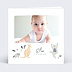 Faire part naissance Wild animals Recto