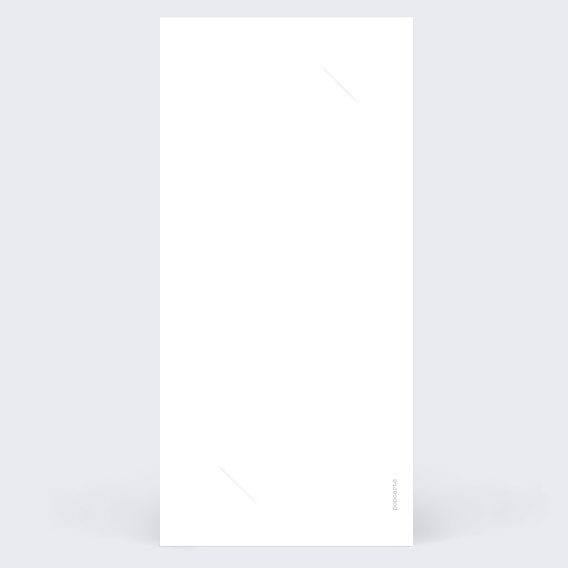 Faire-part baptême Modele 100% Personnalisable Verso