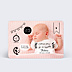 Faire-part Naissance Picto Photo Fille