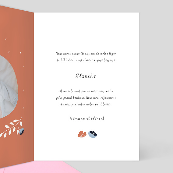 Faire-part Naissance Arbre généalogique