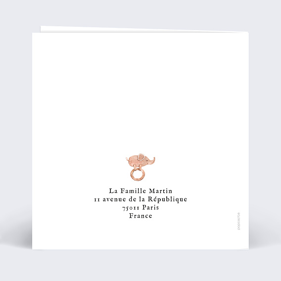Faire-part Naissance Jeux d'Enfant