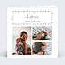 Faire part naissance Multi Feuilles d'Automne Recto