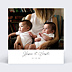 Faire-part Naissance Faire-part jumeaux tissu 3