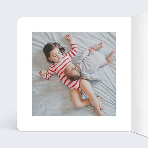 Faire part naissance Conte d'Été Intérieur Gauche