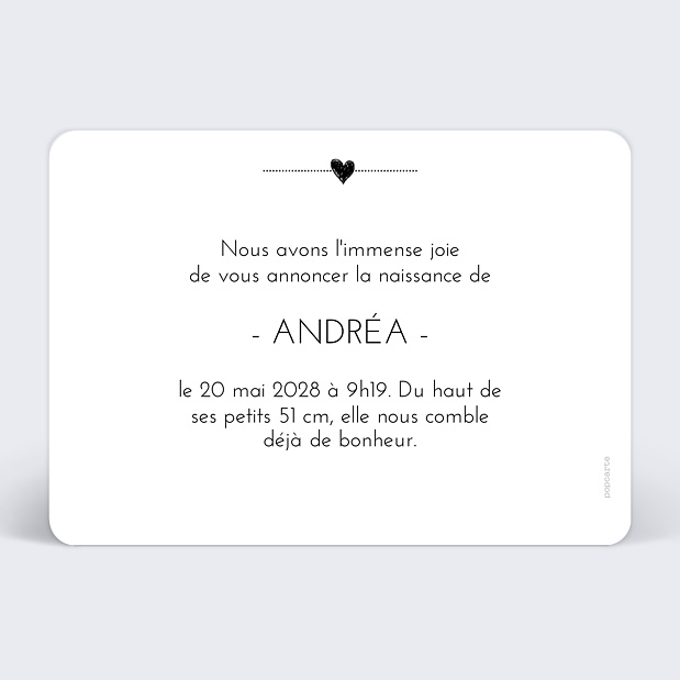 Faire Part Naissance Jolies Icones Popcarte