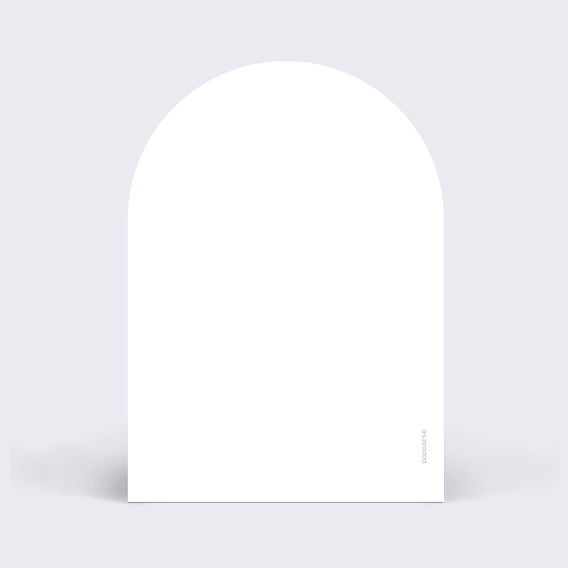 Faire part naissance 100% Personnalisable Verso