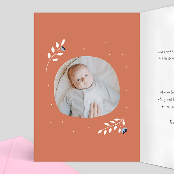 Faire-part Naissance Arbre généalogique