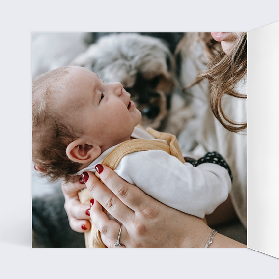 Faire part naissance À l'Abordage Intérieur Gauche