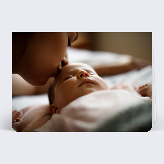 Faire part naissance Garçon Paysage