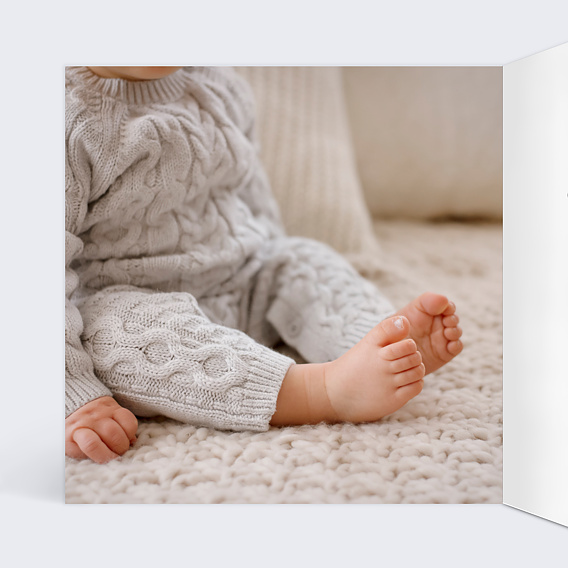 Faire part naissance Multi liberty jolis fruits Intérieur Gauche