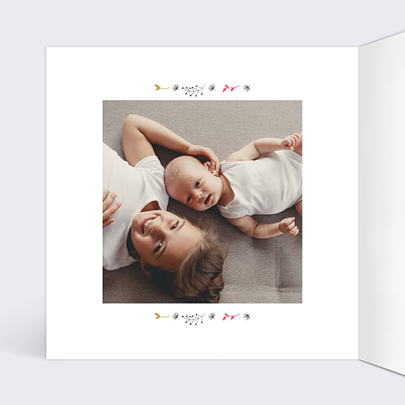 Faire-part Naissance Multi Feuilles d'Automne