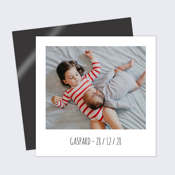 Faire part naissance Simplicité