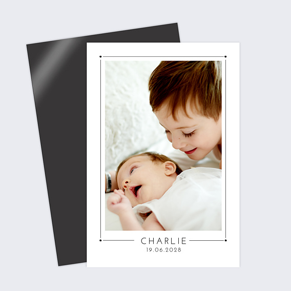 Faire-part Naissance Classique Cadre