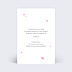 Faire-part Naissance Certificat nuages girly