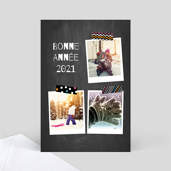 Carte de Noël Album photo
