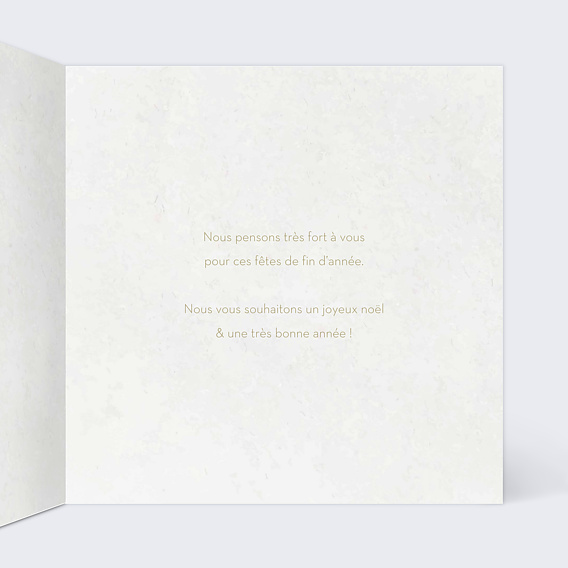 Carte de Noël Carte boule de Noël colorée Intérieur Droit