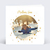 Carte de Noël Golden dots