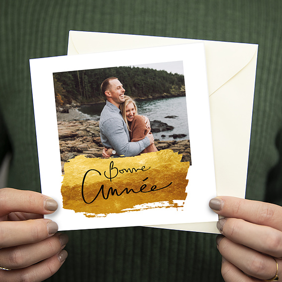 Carte de Noël  Pinceau  Après 4