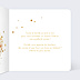 Carte de Noël Golden dots