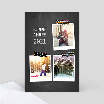 Carte de Noël Album photo
