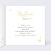 Carte de Noël Souhait pailleté