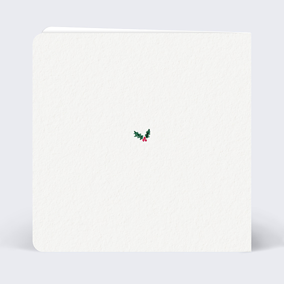 Carte de Noël Couronne de Noël photo aquarelle