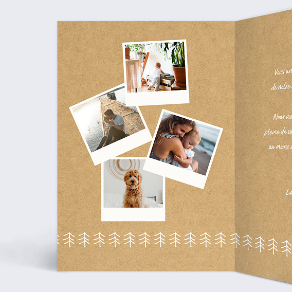 Carte de Noël Calendrier