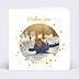 Carte de Noël Golden dots