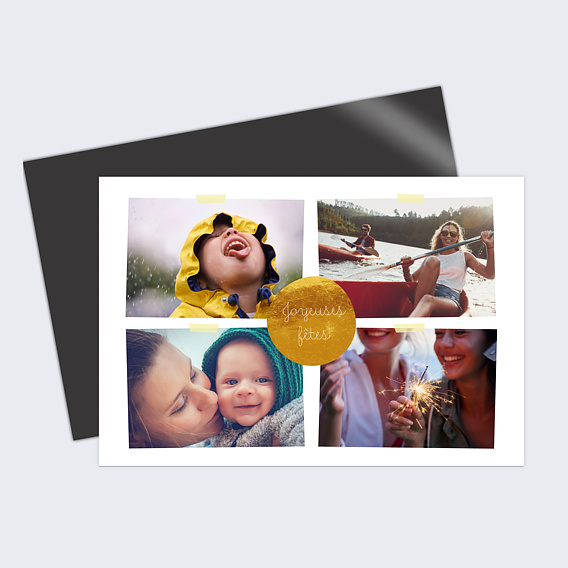 Carte de Noël  Boule de Noël