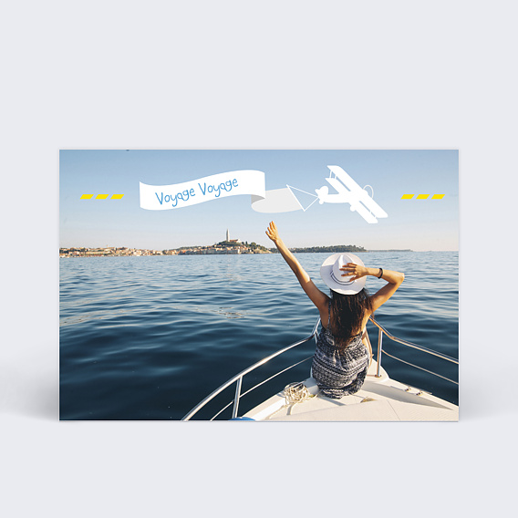 Carte Postale Carte bonnes vacances