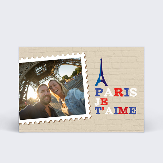 Carte Postale Carte postale personnalisée Paris