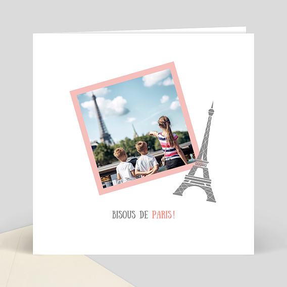 Carte Postale Carte postale tour Eiffel