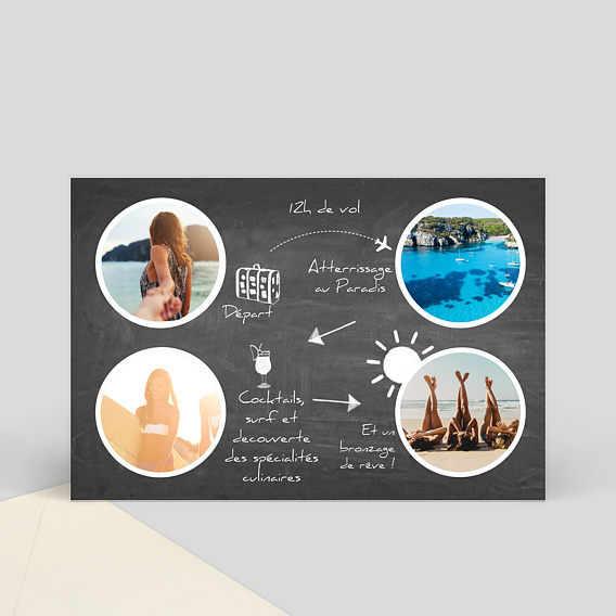 Carte Postale Carte postale voyage �tapes