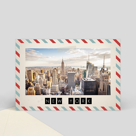 Carte Postale Carte postale enveloppe new york