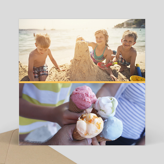 Carte Postale Multiphoto 2 Photos