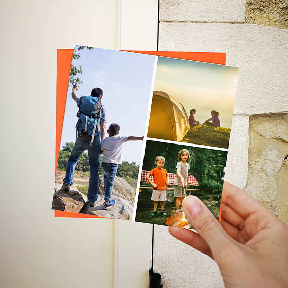 Carte postale Carte multiphoto 3 photos 1 - 2 droite