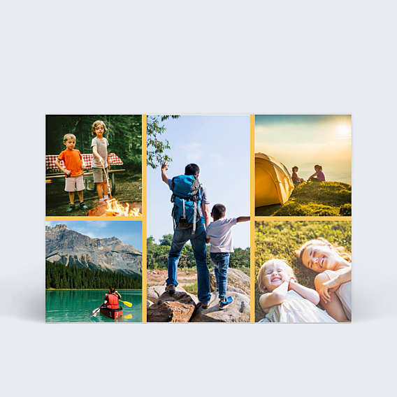 Carte Postale Carte multiphoto 5 photos 2 - 1 -2