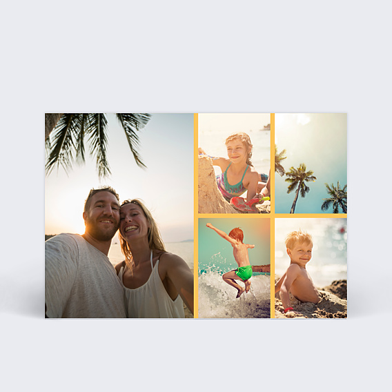 Carte Postale Carte multiphoto 5 photos 1 - 4